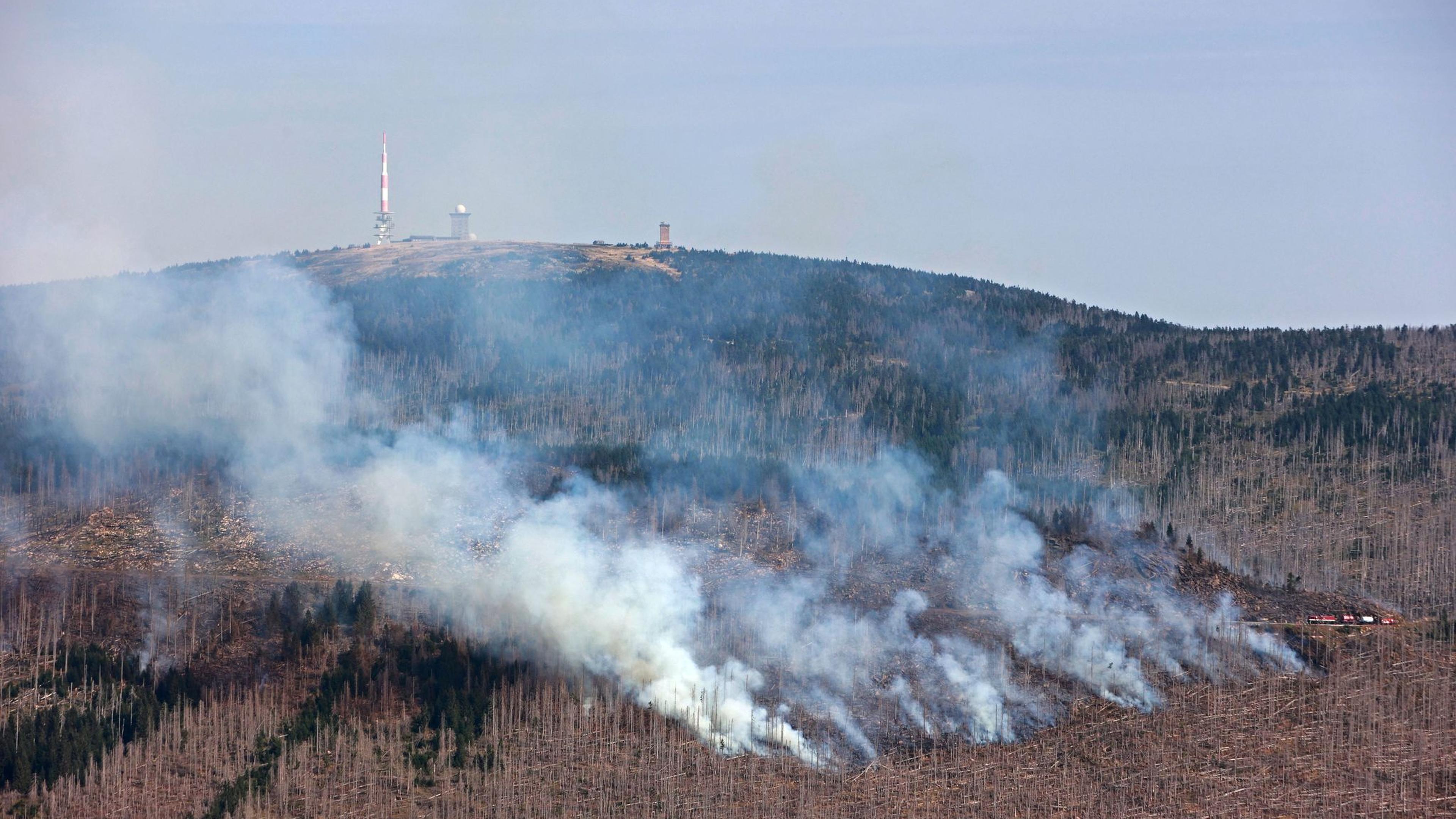 Feuer Am Brocken Breitet Sich Nicht Weiter Aus | Aachener Zeitung